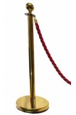 BARRIER POST STANCHION GOLD
