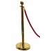 BARRIER POST STANCHION GOLD